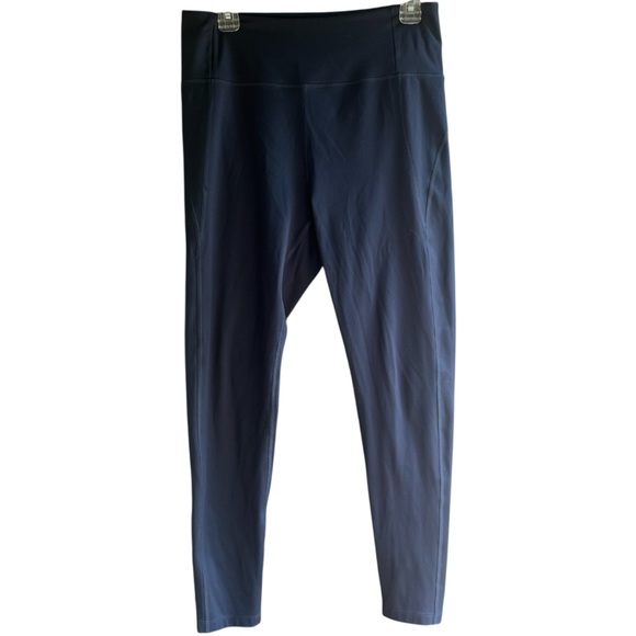 Girlfriend Collective Women's XL Blue Leggings Sporty Athletic Athleisure Lounge - Picture 1 of 7